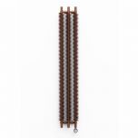 Terma Ribbon V E Designer Electric Radiator - Copper