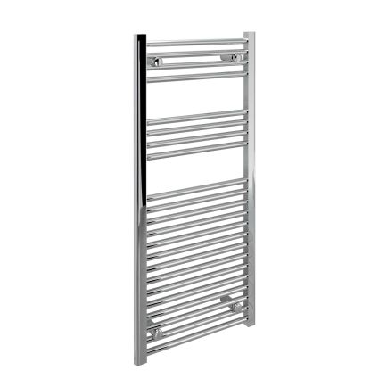 Kudox Heated Electric Towel Rail - Straight Chrome 250w (500 x 1100mm)