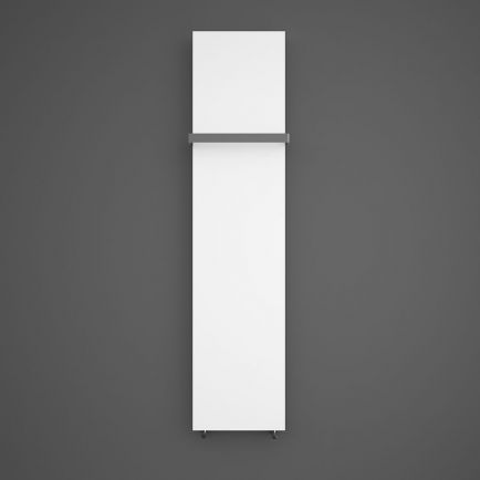 Terma Case Slim Flat Panel Designer Radiator - Soft White