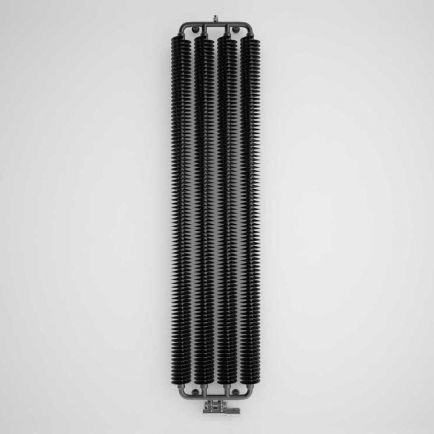 Terma Ribbon Vertical Designer Radiator - Metallic Black